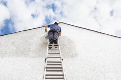 Peinture extérieure à Excenevex — façades et ravalement